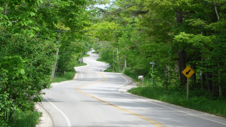 A Beautiful Winding Road Leading to an Unknown Future